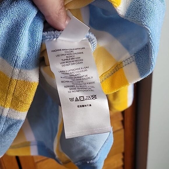 NWT Urban Outfitters UO Striped Terry Hoodie Sweatshirt Size Small - Picture 4 of 5